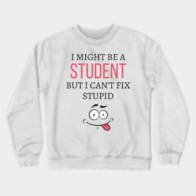 Student Crewneck Sweatshirt by Mdath